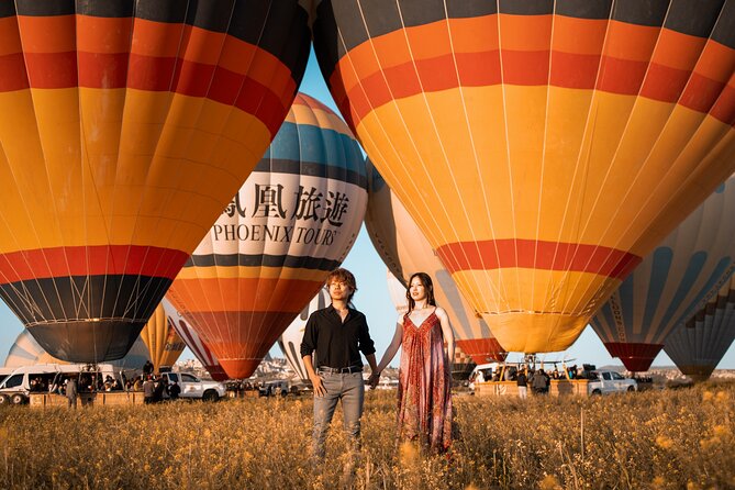 Cappadocia photoshoot best price quality service - Balloon views depend on timing and weather
