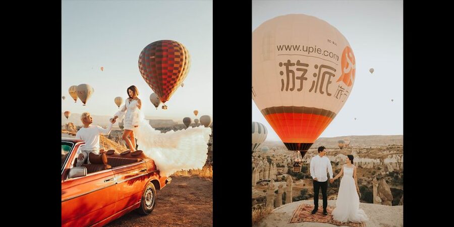 Cappadocia: PhotoShoot with Balloons. Flying Dress included. - Why Cappadocia Makes Such a Good Photo Studio