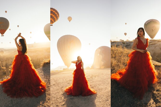 Cappadocia Photoshooting with Flying Dress - The early start and other practical trade-offs
