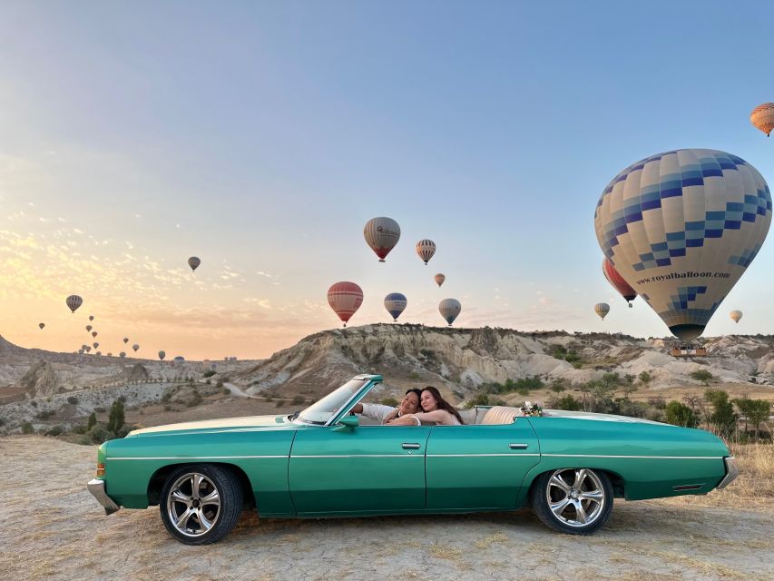 Cappadocia: Private Classic Car Trip with Photoshoot Option - Rose Valley gives you color and open views