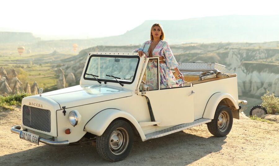 Cappadocia: Private Classic Car Trip with Photoshoot Option - Love Valley brings the famous fairy chimneys