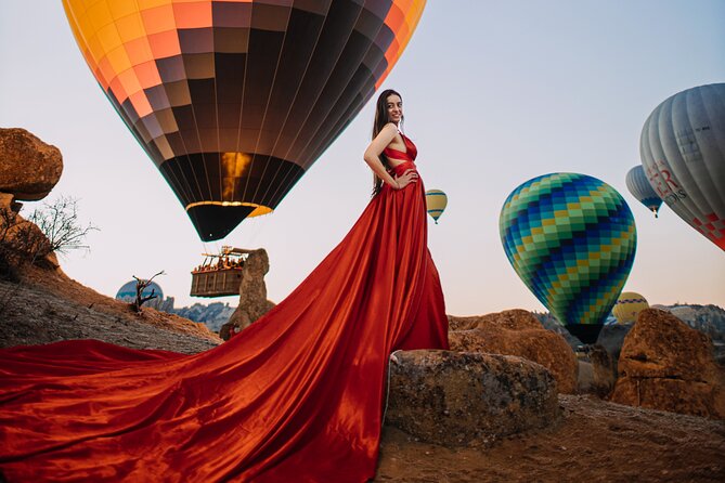 Cappadocia Private Photo Shoot Experience with Hotel Pickup - Rose Valley changes the color and mood