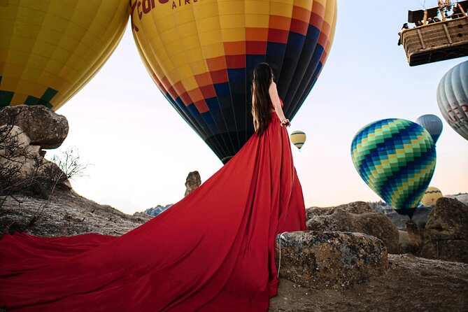 Cappadocia Private Photo Shoot Experience with Hotel Pickup - Props and upgrades are separate costs