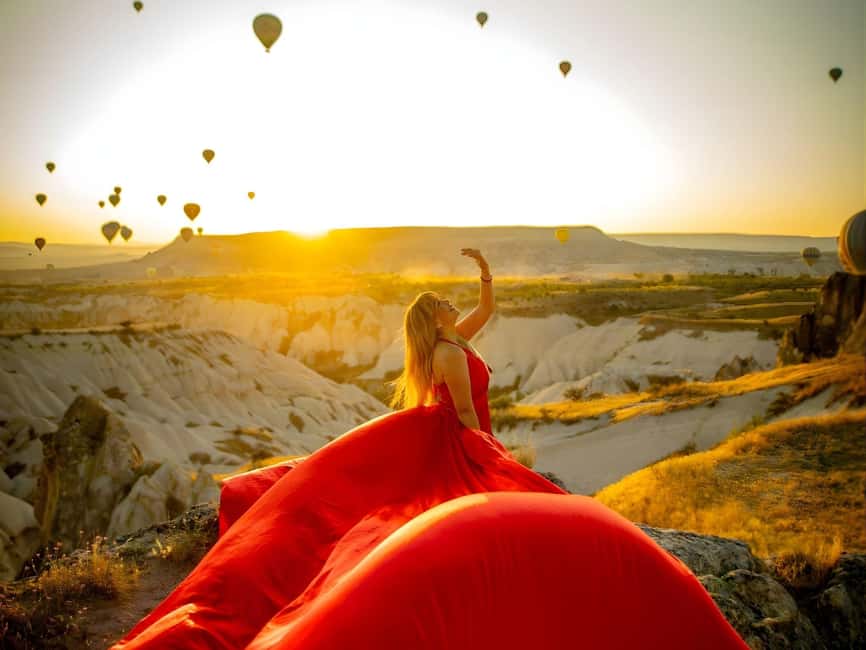 Cappadocia: Private Photo Shoot with Flying Dress & Horses - Key points to know before booking