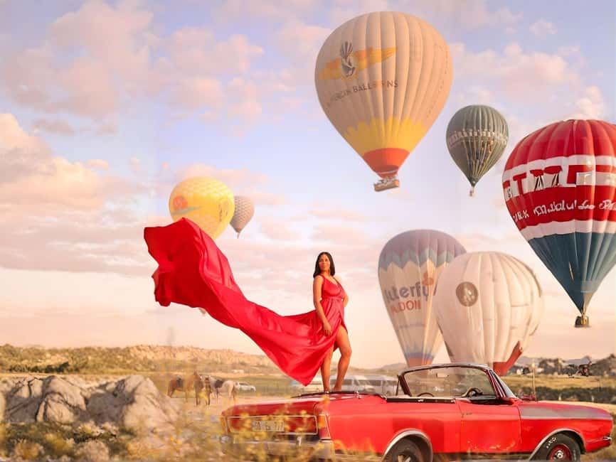 Cappadocia: Private Photo Shoot with Flying Dress & Horses - A private photo session built around Cappadocia’s scenery