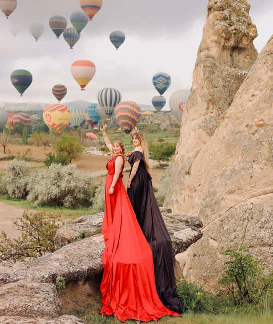 Cappadocia: Private Photo Shoot with Flying Dress & Horses - What you receive after the session