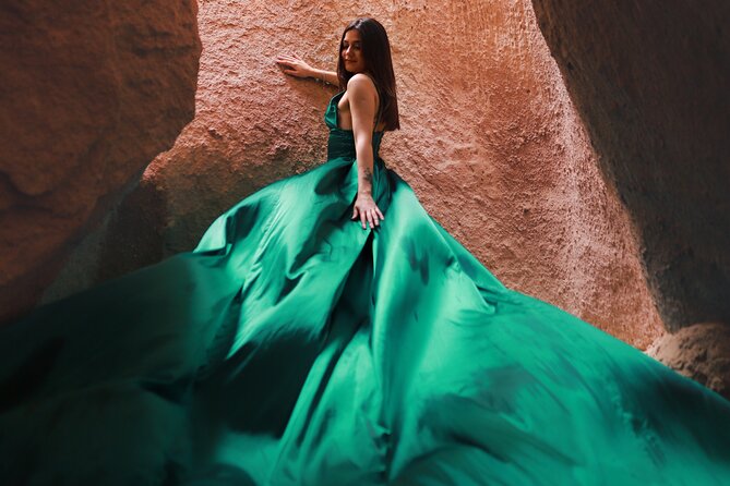Cappadocia Private Photo Shoot with Flying Dress & Hotel Pickup - A balloon morning made for photographs