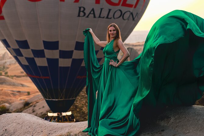 Cappadocia Private Photo Shoot with Flying Dress & Hotel Pickup - Pickup, timing, and cancellation details