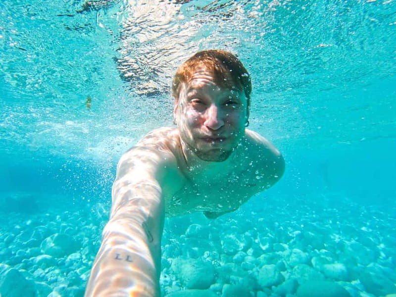 Capri: Caves and Beaches Kayaking Tour with GoPro Photos - Starting at Marina Piccola and learning the basics