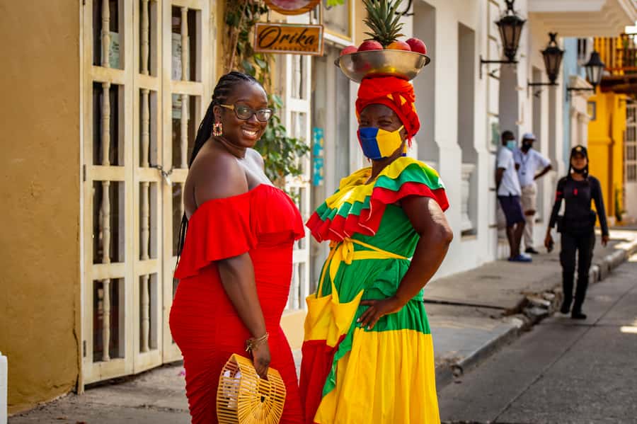 Cartagena Travel Memories: A cover magazine Photo Shoot - Weather can change the plan