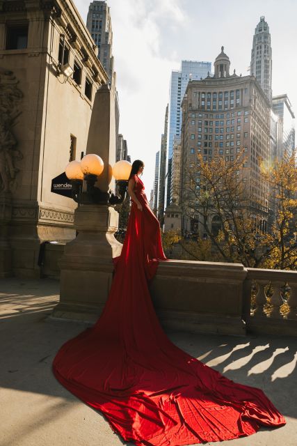 Chicago Luxury Flying Dress Photoshoot - Should you book the Chicago flying dress photoshoot?