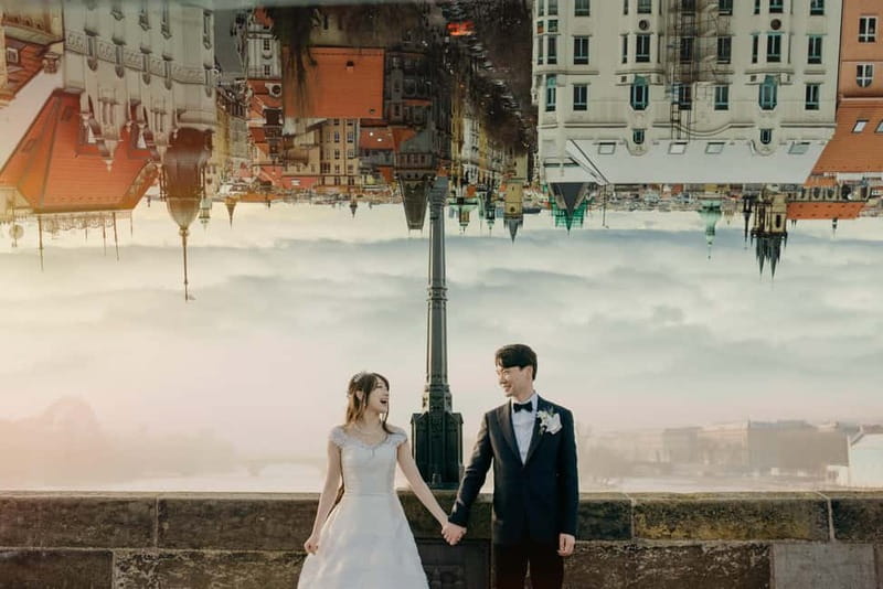 Cinematic Photoshoot Experience in Prague - Meeting at the Old Town Bridge Tower