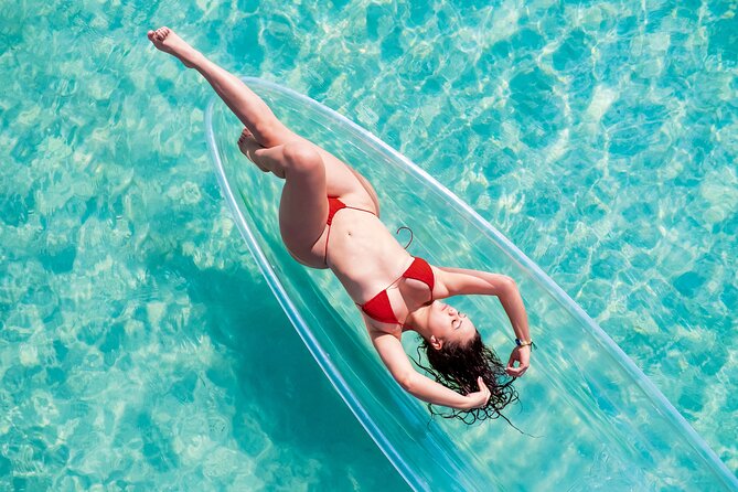 Clear Kayak Drone Photoshoot in Grenada - Who will enjoy this most