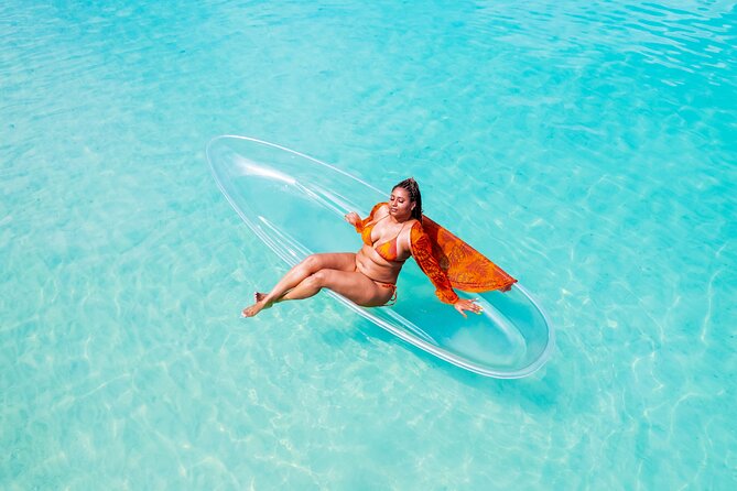 Clear Kayak Drone Photoshoot in Grenada - Why the aerial angle works well