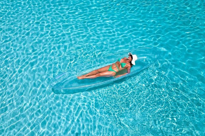 Clear Kayak Drone Photoshoot in Nassau Bahamas - What happens during the one-hour session