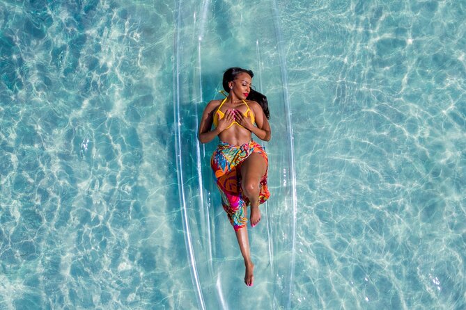 Clear Kayak Private Photoshoot In Montego Bay - Wading into the kayak