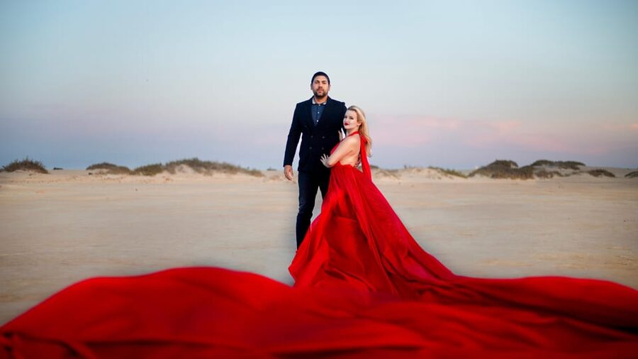 Corralejo: Private Flying Dress Photoshoot - Why this Corralejo photo session feels different