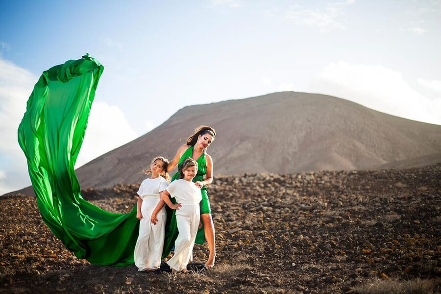 Corralejo: Private Flying Dress Photoshoot - Is $352 good value for up to five people?