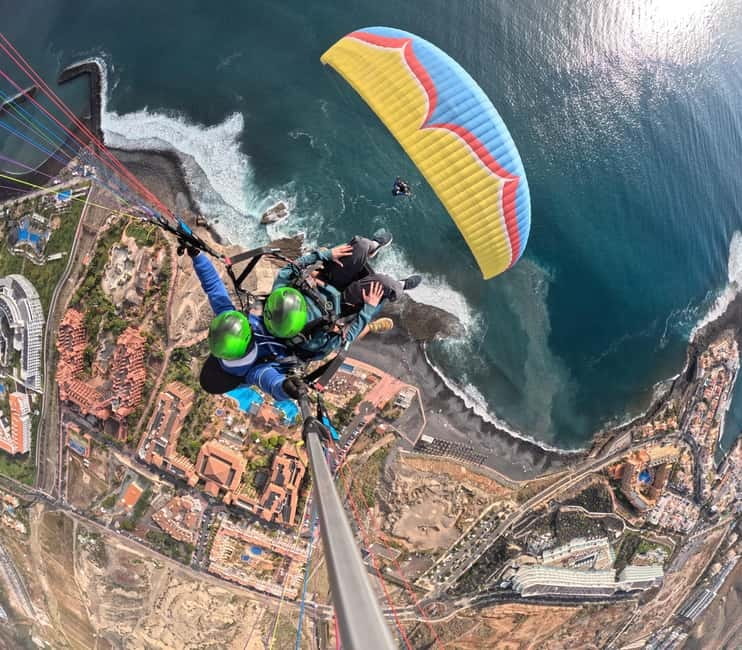 Costa Adeje, Paragliding with pick up service and 5 free photos! - Pickup from Costa Adeje and nearby resorts