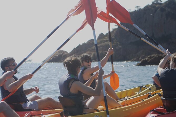 Costa Brava: Kayak, Snorkel, Photos, Lunch, Beach & Cliff Jump! - Three hours of kayaking through coves and caves
