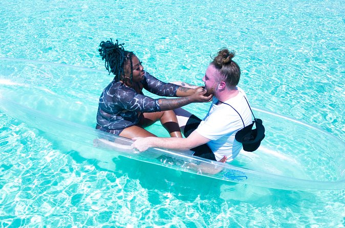 Couples Clear Kayak PhotoShoot Grand Turk Island - What you receive after the water session
