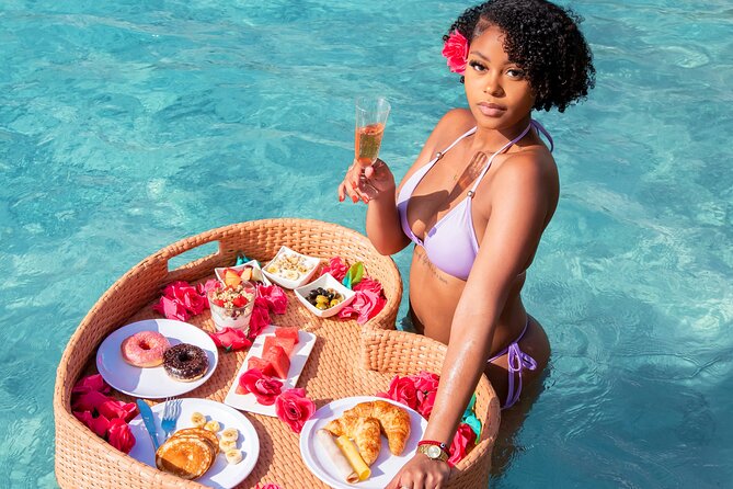 Curacao Floating Breakfast Photoshoot free Drone Videos & Mimosas - The drone footage is the real value test
