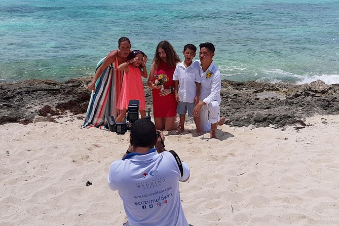 Deluxe Photography Session - Meeting at Roots Beach Club on Cozumel’s south coast