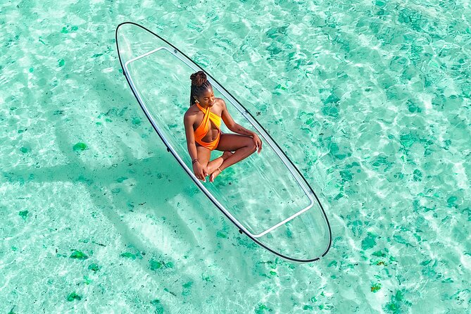 Drone Clear Kayak Barbados Photoshoot Experience - A glamorous half-hour on Barbados’ South Coast