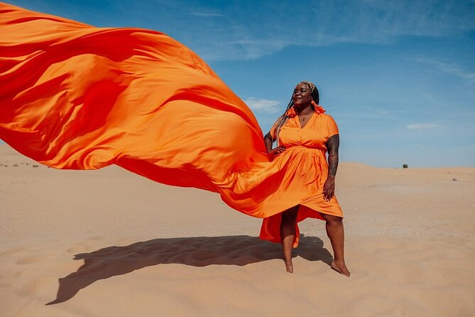 Dubai Desert Flying Dress Photoshoot - Who should book this experience?