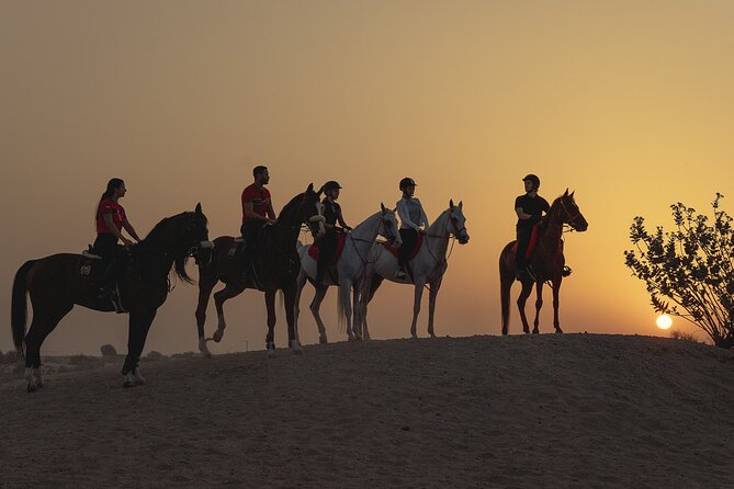 Dubai Desert Horseback Safari with Photoshoot - Riding into the Dubai dunes