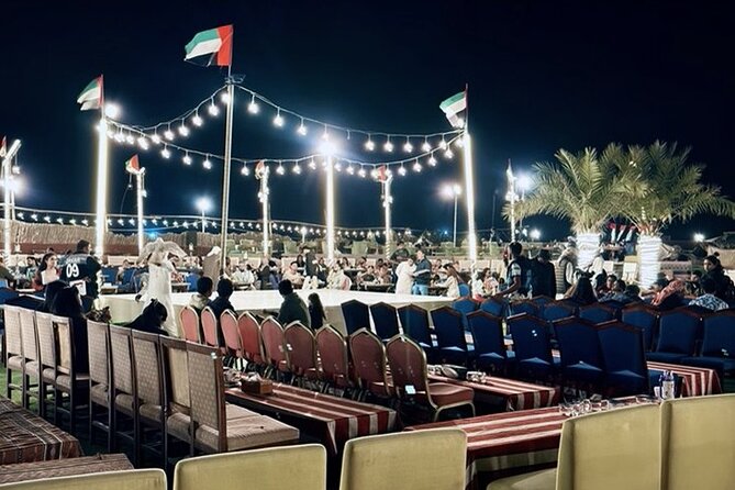 Dubai Desert Safari Camel Ride Sunset Photography and BBQ Dinner - A Bedouin-style camp with several small activities