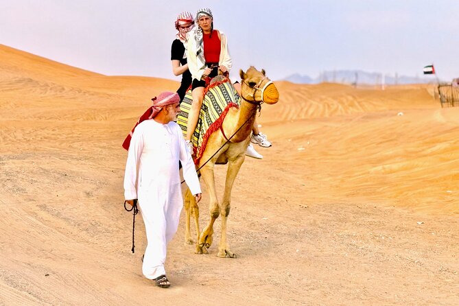 Dubai Desert Safari Camel Ride Sunset Photography and BBQ Dinner - What the price of $49 really covers