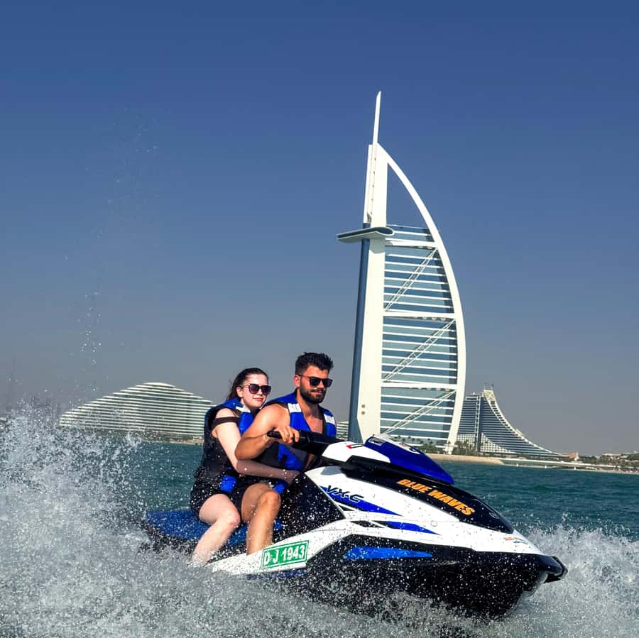 Dubai: Experience Jet Ski to Burj Al Arab +PICTURES & VIDEOS - The appeal of riding beside Dubai’s most famous hotel