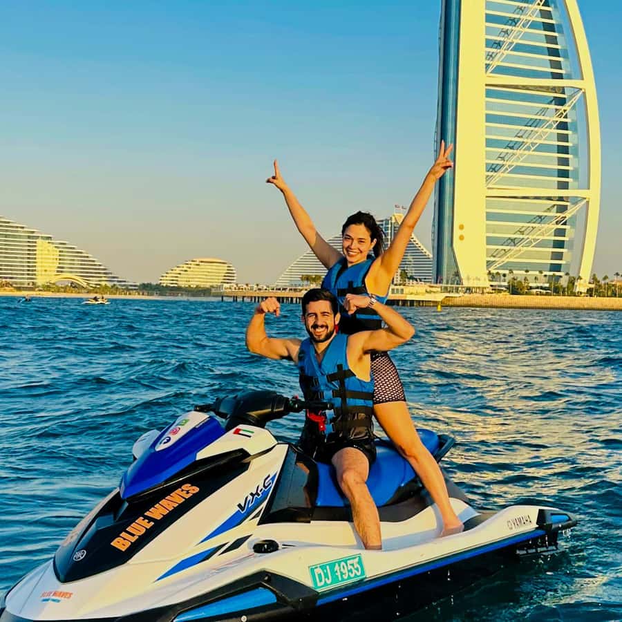 Dubai: Experience Jet Ski to Burj Al Arab +PICTURES & VIDEOS - From Jumeirah 2 to the jet ski station at Jumeirah 1
