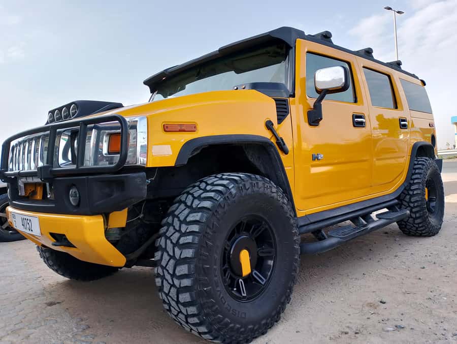 Dubai Hummer Safari Adventure & Traditional Dress Photoshoot - Lahbab Desert photo stops and sunset light