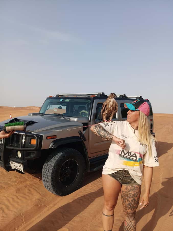 Dubai Hummer Safari Adventure & Traditional Dress Photoshoot - Inside the air-conditioned premium camp