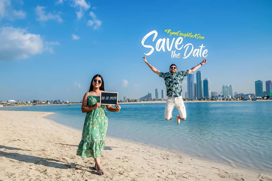 Dubai: JBR Beach Pre Wedding Photoshoot - The 45-minute JBR Beach Walk stop