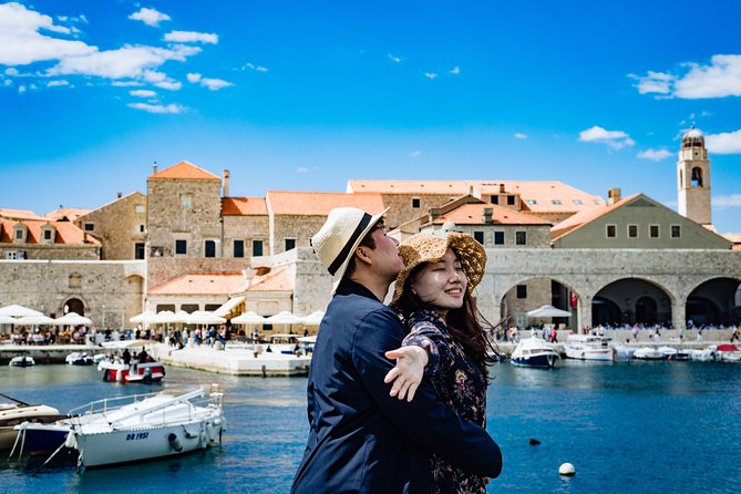 Dubrovnik Private Photoshoot with Local Professional Photographer - St. Ignatius Church and the city’s dramatic stairway