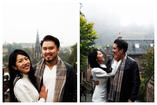 Edinburgh Photoshoot for Couples, Families & Solo Travellers - Weather, timing, and practical planning