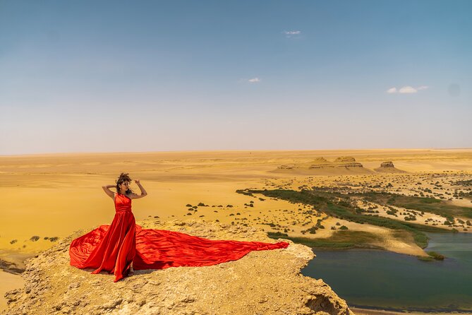 Epic Flying Dresses in Egypt - 4 Hours Private Photoshoot in Giza - Couples and families get a private stage