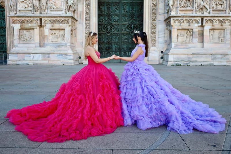 Fairytale Dress in the heart of Milan(Photographer separate) - Key points at a glance