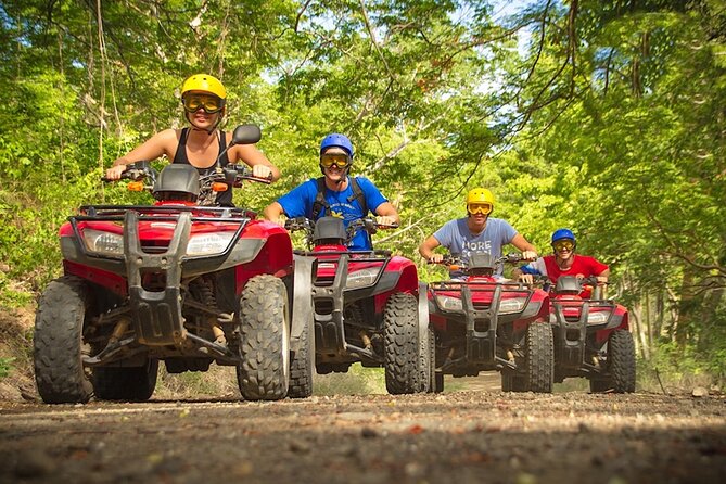 Family ATV Cenote Five Zip Lines Photos Taco Lunch Tequila Taste - A six-hour Cancun outing with a little of everything