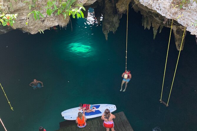 Family ATV Cenote Five Zip Lines Photos Taco Lunch Tequila Taste - Tequila tasting with room for choice