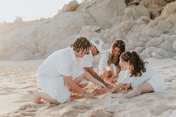 Family photo shoot on beach monuments - What the 45 to 120 Minutes Really Means