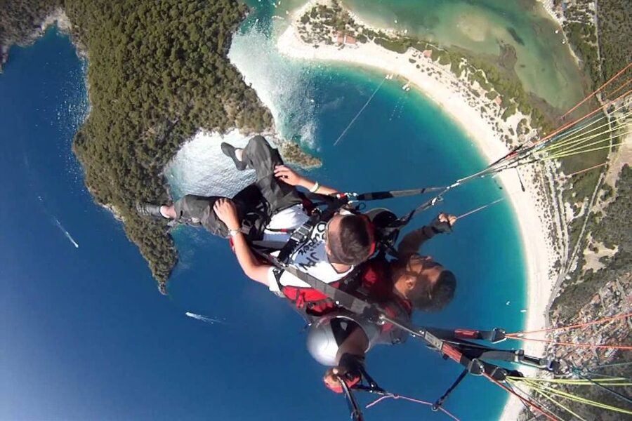 Fethiye: Blue Lagoon Tandem Paragliding w/Photos & Video - What the tandem flight feels like