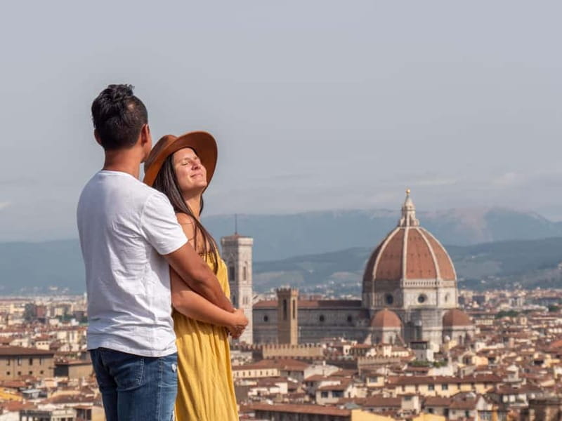 Florence: City Skyline Photoshoot at Piazzale Michelangelo - The Florence View in Your Final Gallery