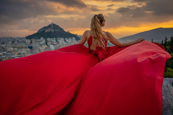 Flying Dress Athens Official - Choosing between sunrise, sunset, and midday