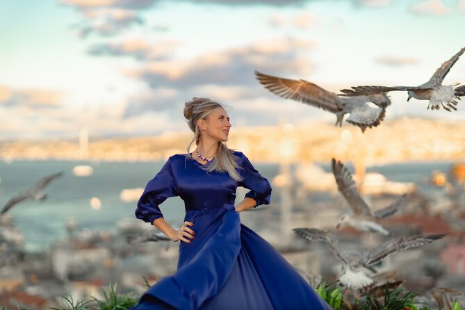 Flying Dress Photography on an Iconic Rooftop in Istanbul - Who Will Get the Most From This Session?