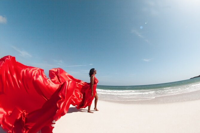Flying Dress Photoshoot (1 Dress) – Punta Cana – Pro Photographer - What the one-hour beach session feels like