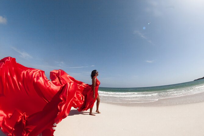 Flying Dress Photoshoot (2 Dresses) – Punta Cana – Photographer - One hour of shooting on Macao Beach